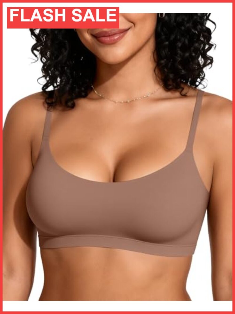 OEAK Women's Seamless Cami Bra Wireless Pull On Comfort Bra
